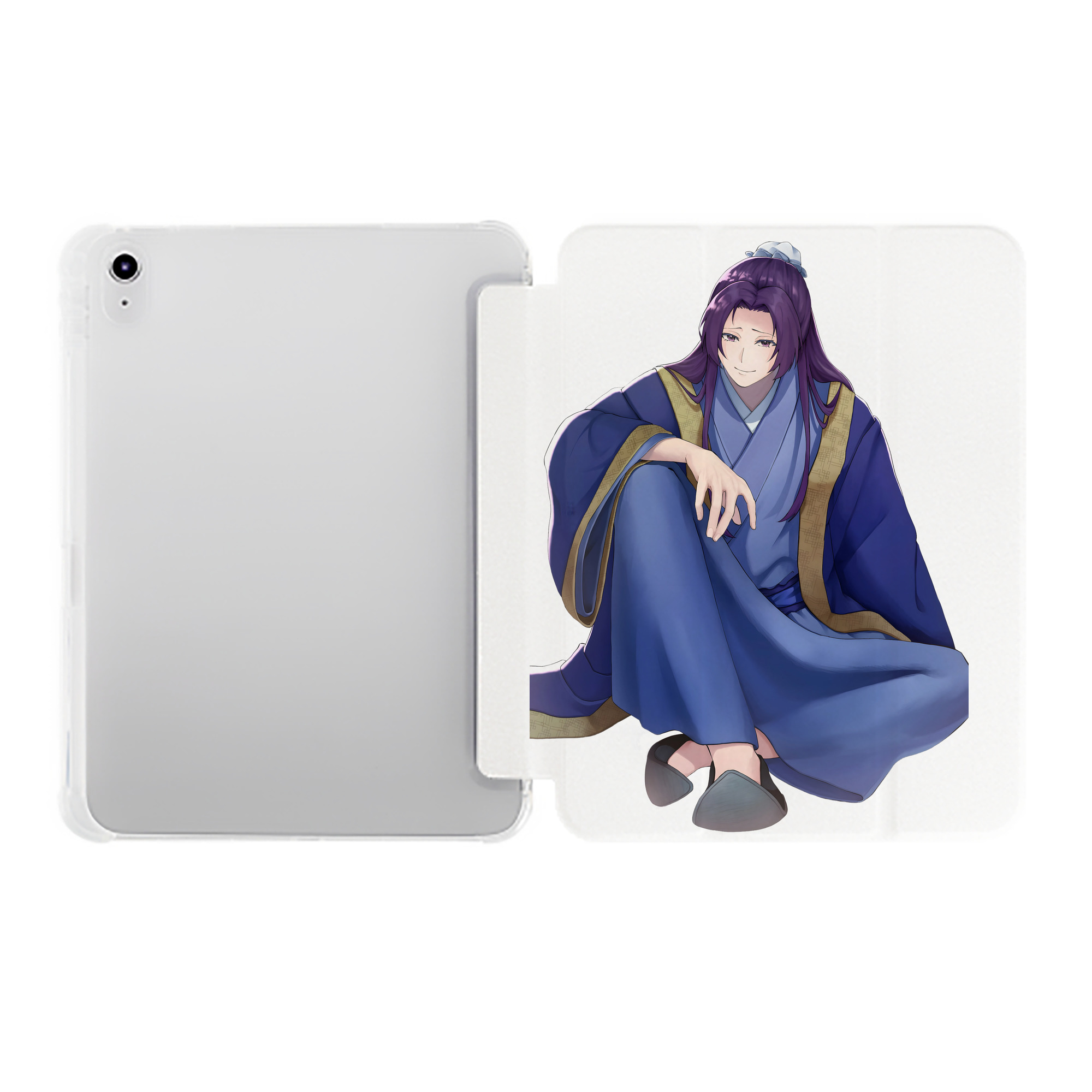 （画像用） 薬屋のひとりごと The Apothecary Diaries IPad ケース ペン収納付き 三つ折りスタンド PUレザー×シリコン 対応機種9.5/10.5/10.9インチ